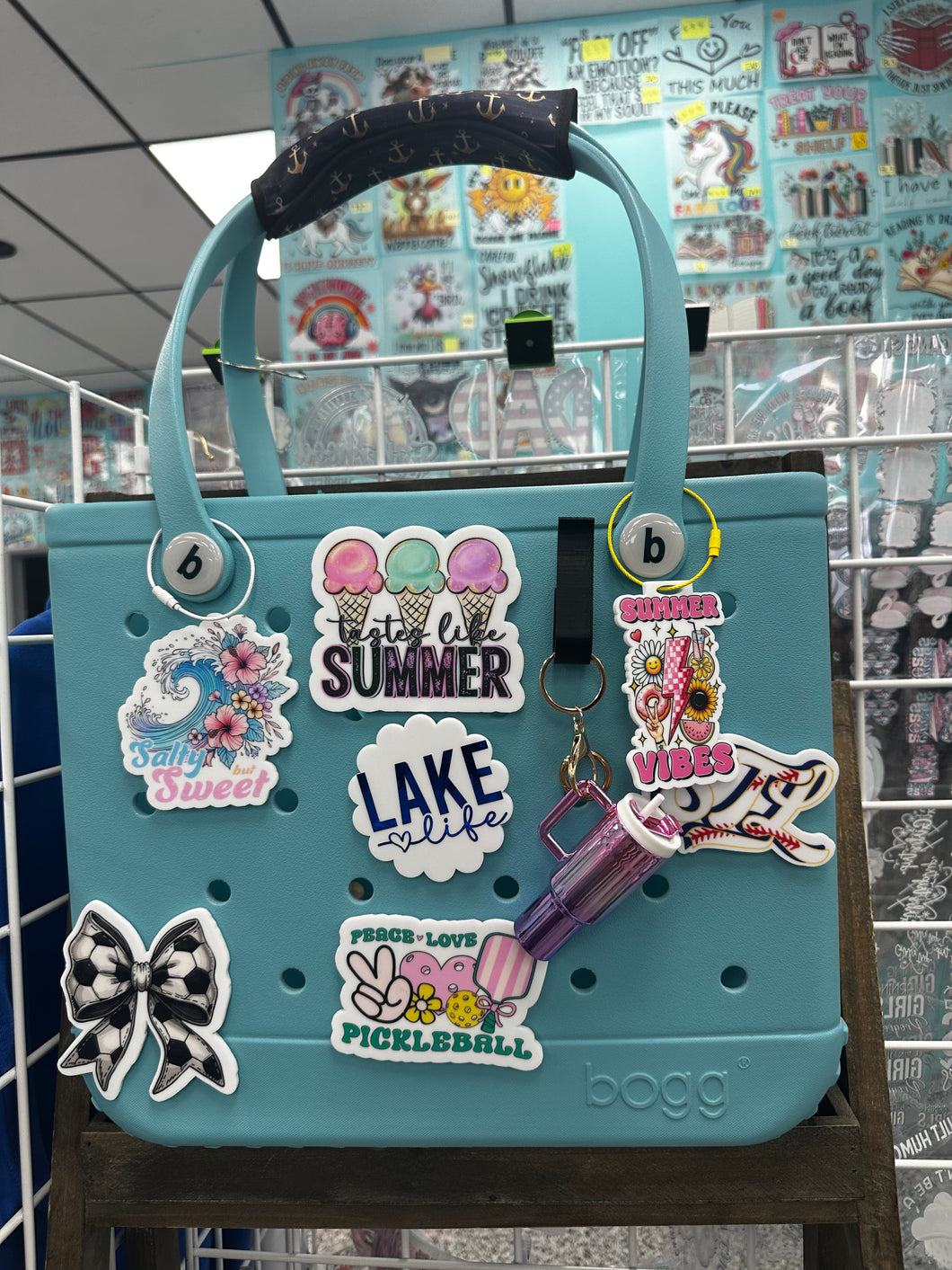 Bogg bag charms